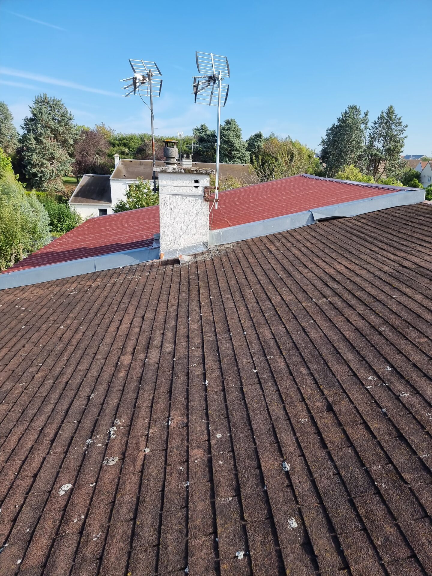 Avant travaux bac acier